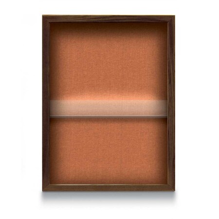 United Visual Products Indoor Enclosed Combo Board, 48"x36", Gold Frame/Blue & Amethyst UVCB4836G-BLUE-AMETHY